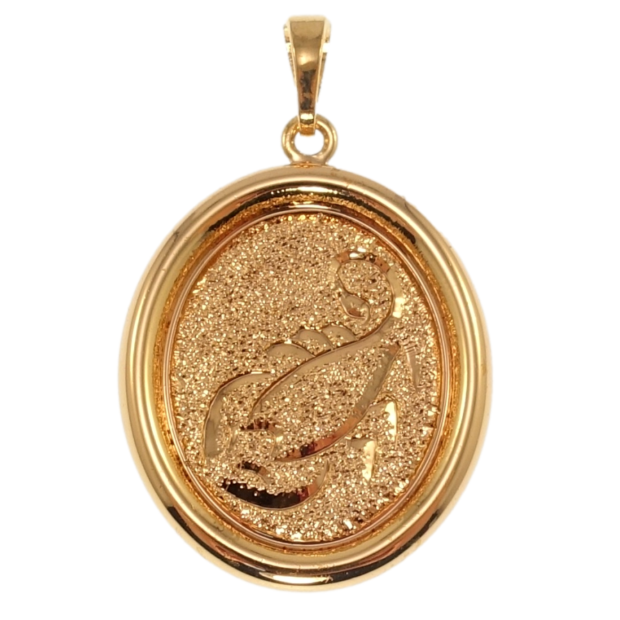 Кулон Xuping Позолота 18K Знак Зодиака Скорпион для цепочки до 5мм фото №1 Кулон Xuping Позолота 18K Знак Зодиака Скорпион для цепочки до 5мм фото №1