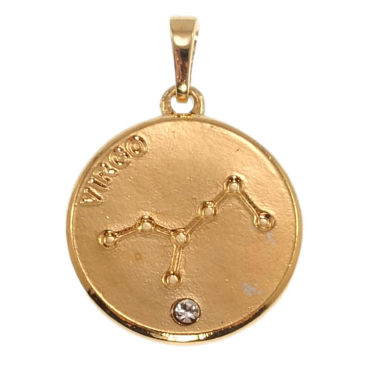Кулон Xuping Позолота 18K Знак Зодиака Дева для цепочки до 5мм фото №11