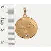 Кулон Xuping Позолота 18K Знак Зодіаку Діва для ланцюжка до 5мм фото №2