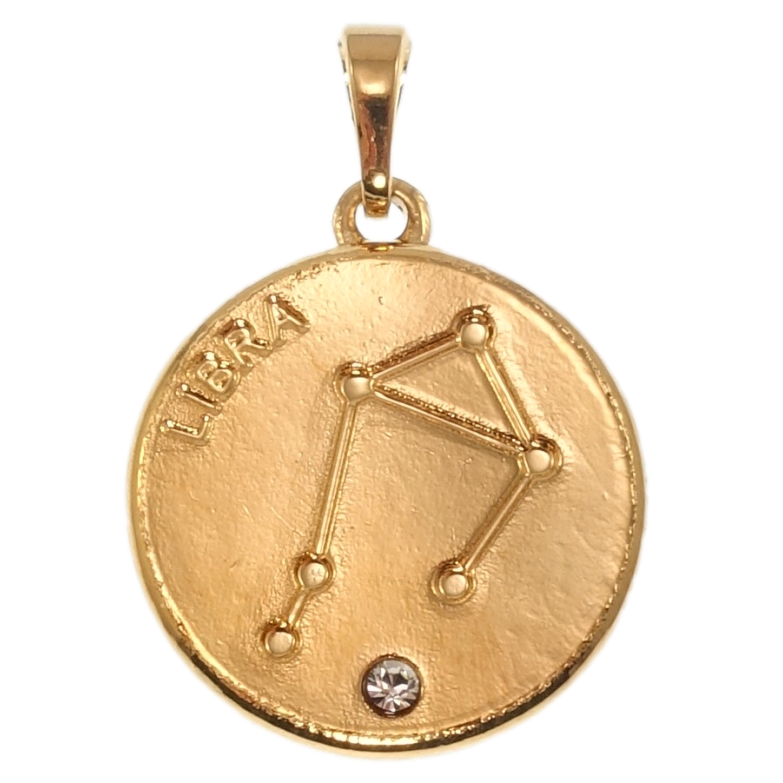 Кулон Xuping Позолота 18K Знак Зодіаку Терези для ланцюжка до 5мм фото №14 Кулон Xuping Позолота 18K Знак Зодіаку Терези для ланцюжка до 5мм фото №14
