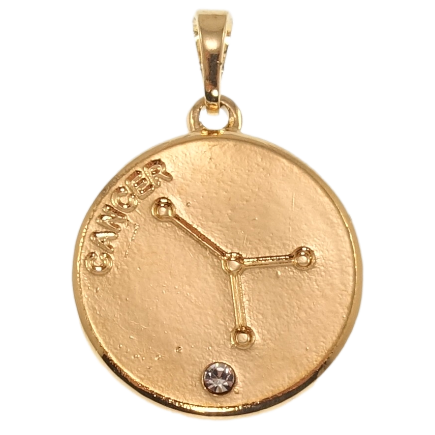 Кулон Xuping Позолота 18K Знак Зодіаку Рак для ланцюжка до 5мм фото №1