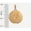 Кулон Xuping Позолота 18K Знак Зодіаку Телець для ланцюжка до 5мм фото №2