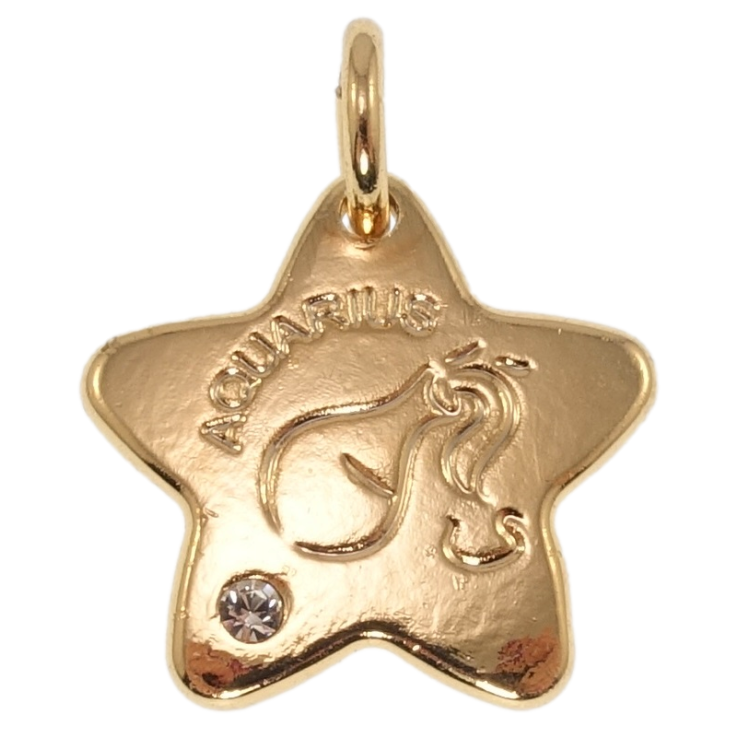 Кулон Xuping Позолота 18K Знак Зодиака Водолей для цепочки до 5мм фото №13 Кулон Xuping Позолота 18K Знак Зодиака Водолей для цепочки до 5мм фото №13
