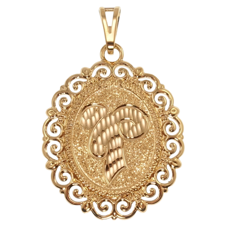 Кулон Xuping Позолота 18K Знак Зодиака Овен для цепочки до 7мм фото №7 Кулон Xuping Позолота 18K Знак Зодиака Овен для цепочки до 7мм фото №7