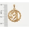 Кулон Xuping Позолота 18K Знак Зодиака Водолей для цепочки до 5мм фото №2