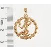 Кулон Xuping Позолота 18K Знак Зодіаку Діва для ланцюжка до 5мм фото №2