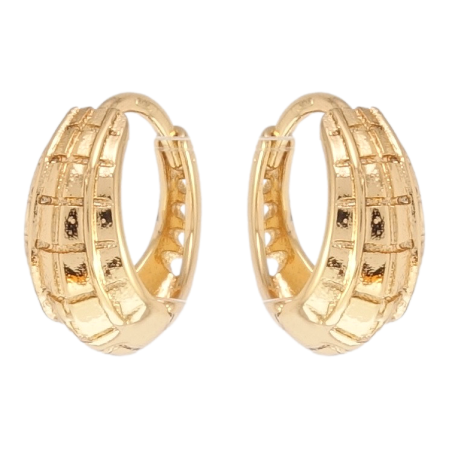 Серьги Xuping Позолота 18K колечки Декоративный орнамент фото №1 Серьги Xuping Позолота 18K колечки Декоративный орнамент фото №1