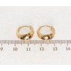 Серьги Xuping Позолота 18K колечки Декоративный орнамент фото №2 Серьги Xuping Позолота 18K колечки Декоративный орнамент фото №2