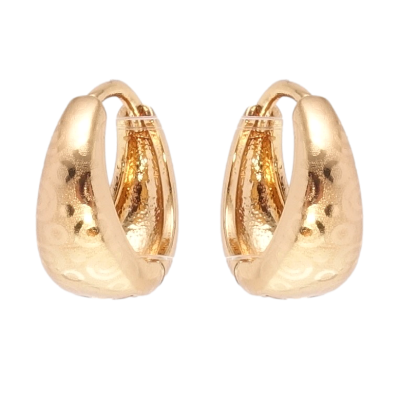 Сережки Xuping Позолота 18K колечка Декоративний орнамент напилення фото №12 Сережки Xuping Позолота 18K колечка Декоративний орнамент напилення фото №12