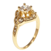 Каблучка Xuping Позолота 18K Романтизм фото №2 Каблучка Xuping Позолота 18K Романтизм фото №2