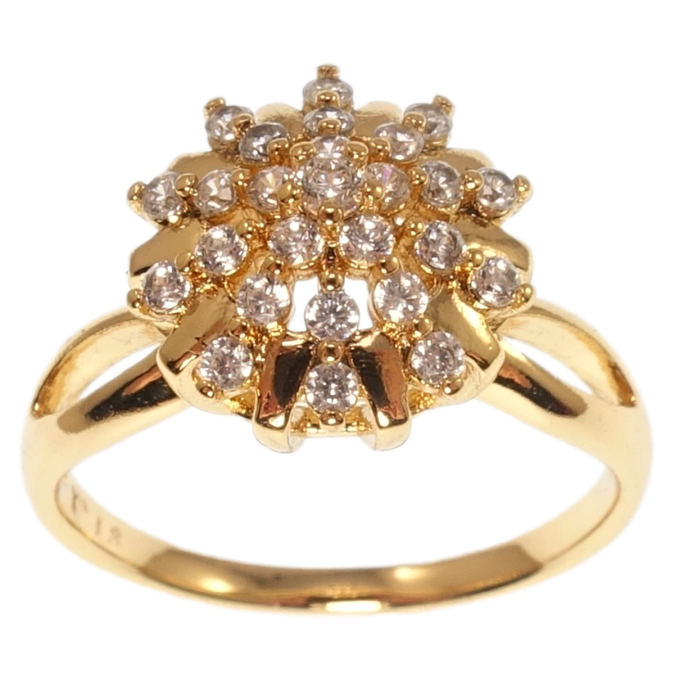 Кольцо Xuping Позолота 18K Искристость фото №15 Кольцо Xuping Позолота 18K Искристость фото №15