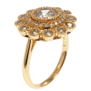 Кольцо Xuping Позолота 18K Цветок фото №2 Кольцо Xuping Позолота 18K Цветок фото №2