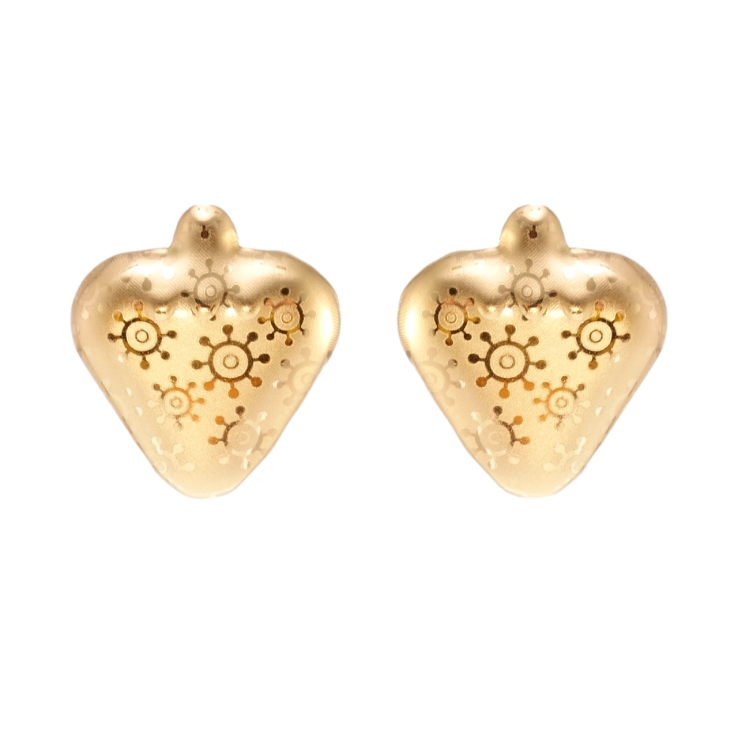Серьги Xuping Позолота 18K пусеты Декоративный орнамент напылением фото №8