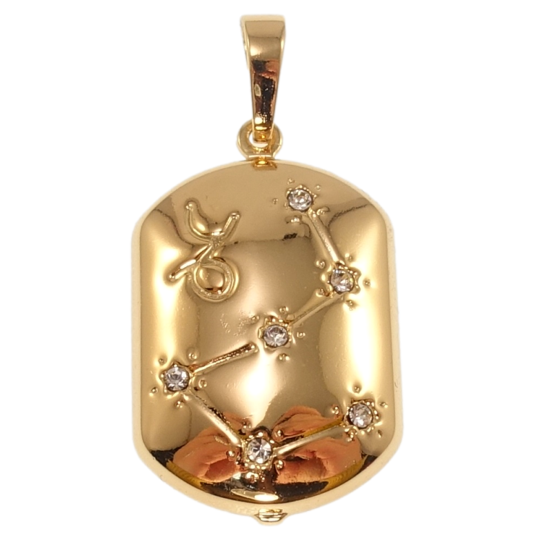 Кулон Xuping Позолота 18K Знак Зодіаку Козеріг для ланцюжка до 7мм фото №7 Кулон Xuping Позолота 18K Знак Зодіаку Козеріг для ланцюжка до 7мм фото №7