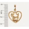 Кулон Xuping Позолота 18K Сердце Знак Восточного Зодиака Петух для цепочки до 6мм фото №2 Кулон Xuping Позолота 18K Сердце Знак Восточного Зодиака Петух для цепочки до 6мм фото №2