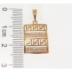 Кулон Xuping Позолота 18K Инкрустация цирконием для цепочки до 5мм фото №2 Кулон Xuping Позолота 18K Инкрустация цирконием для цепочки до 5мм фото №2