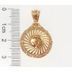 Кулон Xuping Позолота 18K Индуистская мантра Ом для цепочки до 4мм фото №2