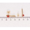 Серьги Xuping Позолота 18K пусеты Ключики фото №2 Серьги Xuping Позолота 18K пусеты Ключики фото №2