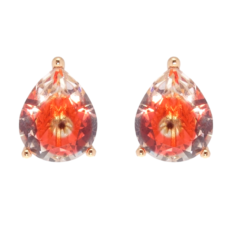 Сережки Xuping Позолота 18K пусети Фіаніти фото №14 Сережки Xuping Позолота 18K пусети Фіаніти фото №14