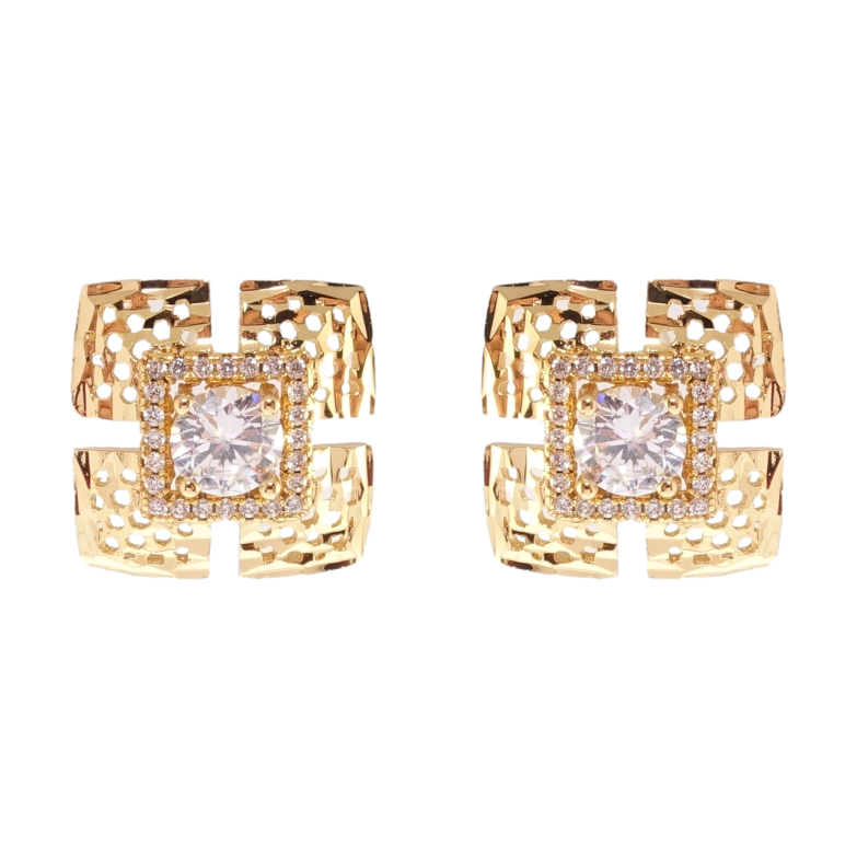 Сережки Xuping Позолота 18K пусети Квіточки 16х16мм фото №23 Сережки Xuping Позолота 18K пусети Квіточки 16х16мм фото №23
