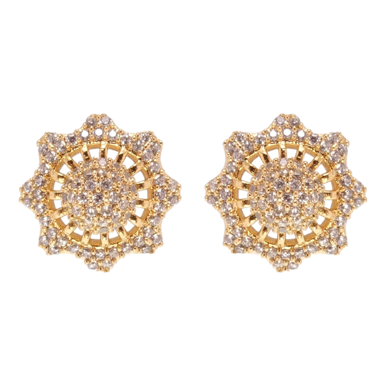Сережки Xuping Позолота 18K пусети Інкрустація цирконієм фото №15 Сережки Xuping Позолота 18K пусети Інкрустація цирконієм фото №15