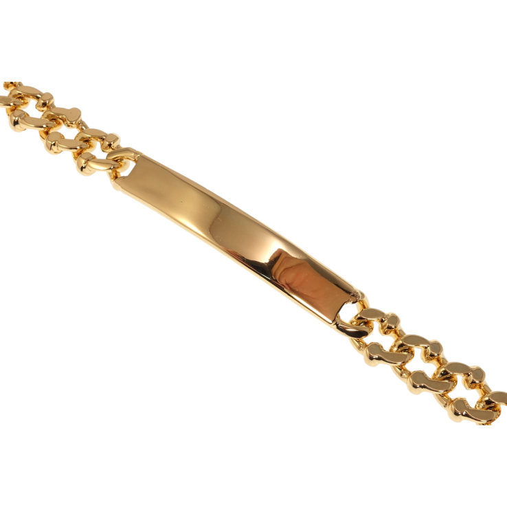 Браслет Xuping Позолота 18K Плетіння Фантазійне зі вставкою довжина 20см х 10мм фото №6 Браслет Xuping Позолота 18K Плетіння Фантазійне зі вставкою довжина 20см х 10мм фото №6