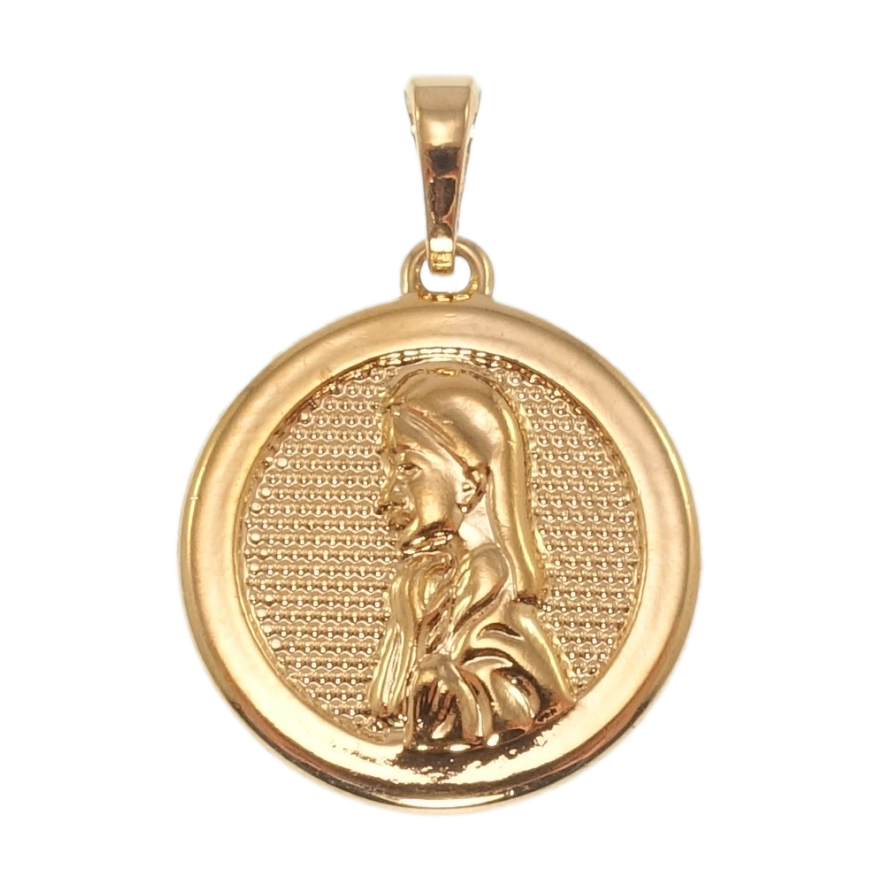 Кулон Xuping Позолота 18K Мать Тереза для цепочки до 5мм фото №1 Кулон Xuping Позолота 18K Мать Тереза для цепочки до 5мм фото №1