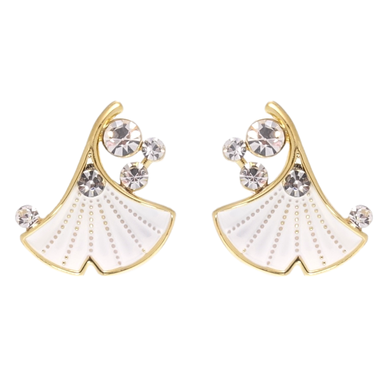 Сережки Xuping QQMM Позолота 14K пусети Листики з цирконієм фото №20 Сережки Xuping QQMM Позолота 14K пусети Листики з цирконієм фото №20