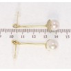 Сережки Xuping QQMM Позолота 14K пусети Перлинні підвіски фото №2 Сережки Xuping QQMM Позолота 14K пусети Перлинні підвіски фото №2