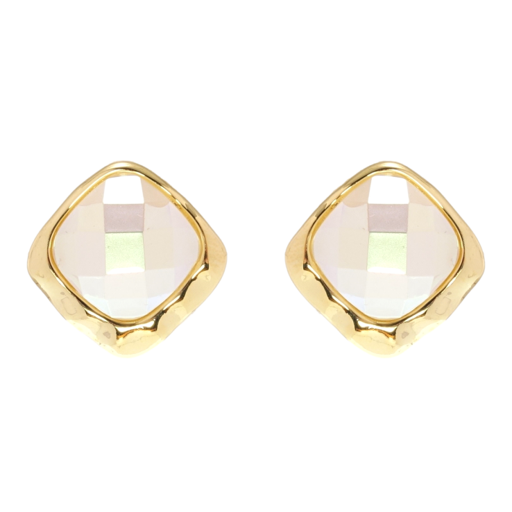 Сережки Xuping QQMM Позолота 14K пусети Ромби з перламутровими вставками 18х18мм фото №9 Сережки Xuping QQMM Позолота 14K пусети Ромби з перламутровими вставками 18х18мм фото №9