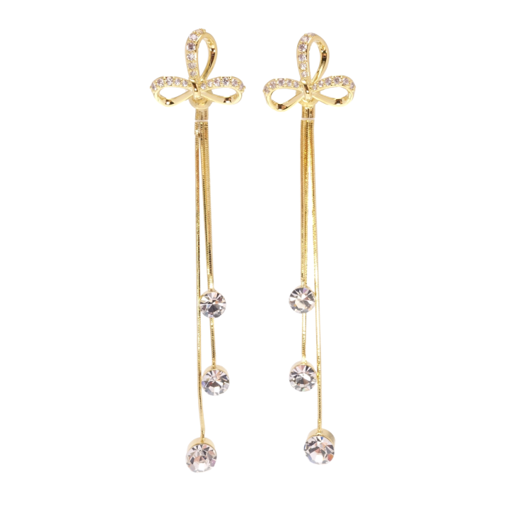 Сережки Xuping QQMM Позолота 14K пусети Декоративні підвіски фото №22 Сережки Xuping QQMM Позолота 14K пусети Декоративні підвіски фото №22