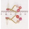 Серьги Xuping QQMM Позолота 14K пусеты Цветочные подвески фото №2 Серьги Xuping QQMM Позолота 14K пусеты Цветочные подвески фото №2