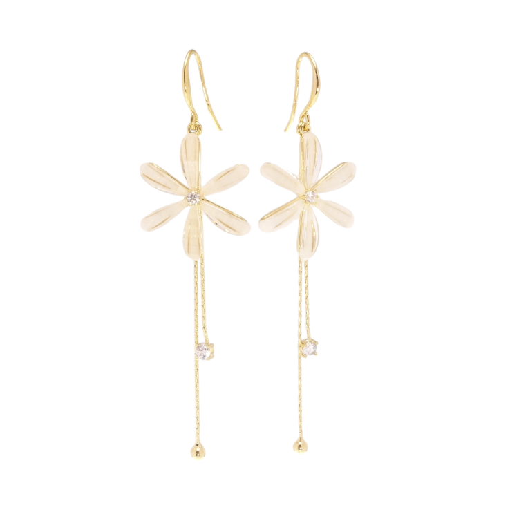 Серьги Xuping QQMM Позолота 14K французский замок Цветочки фото №20 Серьги Xuping QQMM Позолота 14K французский замок Цветочки фото №20