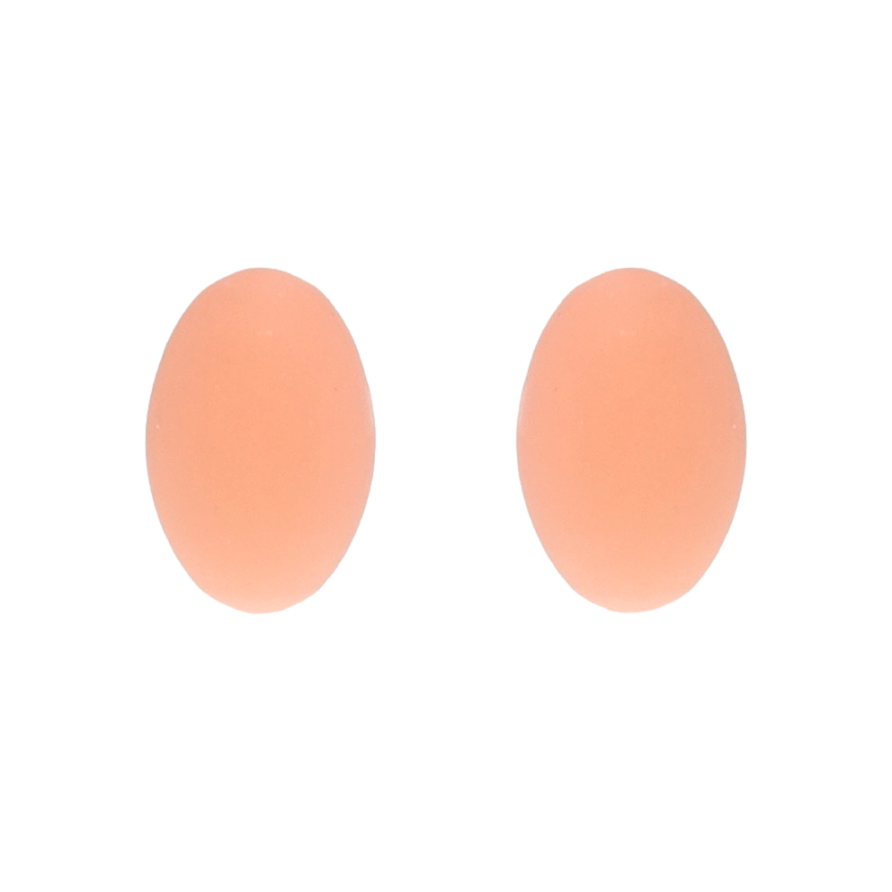 Сережки Xuping QQMM Родій пусети Овальні з покриттям Soft-touch фото №1 Сережки Xuping QQMM Родій пусети Овальні з покриттям Soft-touch фото №1