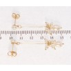 Серьги Xuping QQMM Позолота 18K пусеты Гроздья жемчуга фото №2 Серьги Xuping QQMM Позолота 18K пусеты Гроздья жемчуга фото №2