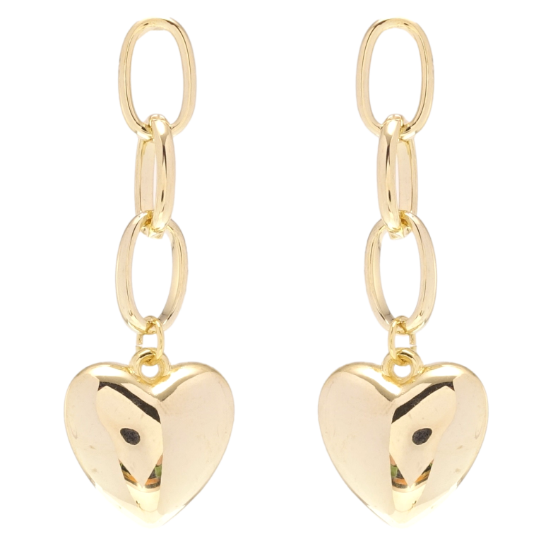 Сережки Xuping JEAN GOUJON Позолота 14K пусети Сердечки фото №4 Сережки Xuping JEAN GOUJON Позолота 14K пусети Сердечки фото №4