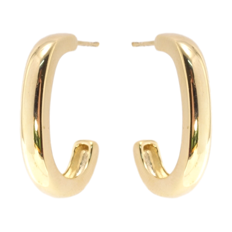 Сережки Xuping JEAN GOUJON Позолота 14K пусети колечки фото №5 Сережки Xuping JEAN GOUJON Позолота 14K пусети колечки фото №5