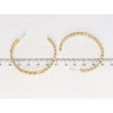 Серьги Xuping JEAN GOUJON Позолота 14K пусеты Кольца с узором цепочка фото №2 Серьги Xuping JEAN GOUJON Позолота 14K пусеты Кольца с узором цепочка фото №2