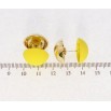 Сережки Xuping JEAN GOUJON Позолота 14K пусети Жовті кульки з покриттям фото №2