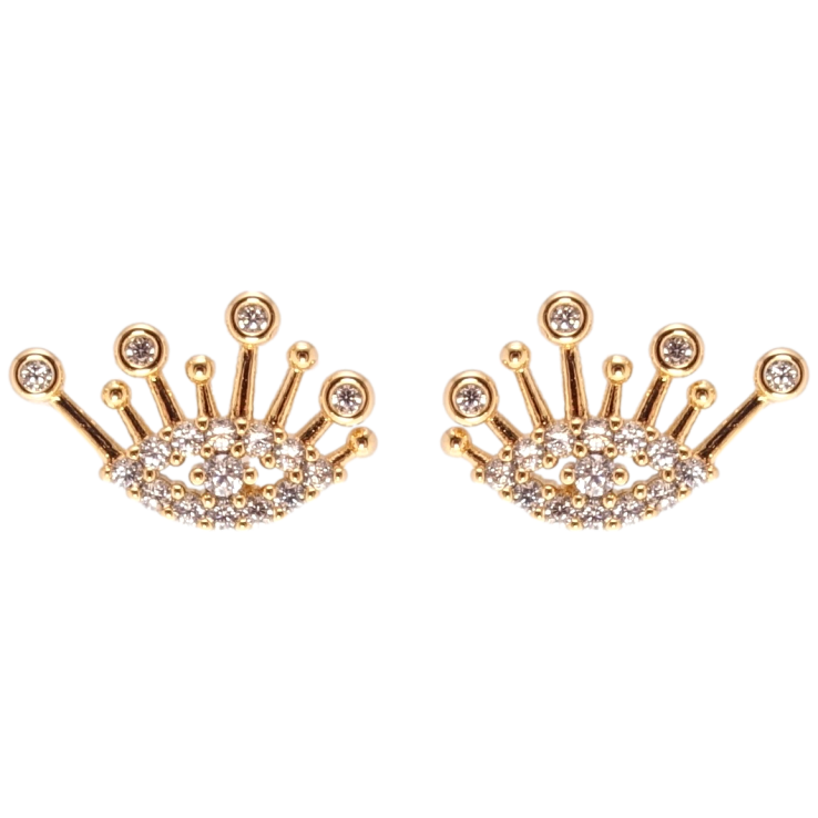 Серьги Xuping JEAN GOUJON Позолота 18K пусеты Глаза фото №19 Серьги Xuping JEAN GOUJON Позолота 18K пусеты Глаза фото №19