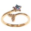 Каблучка Xuping колір Позолота 18K з кристалами Swarovski "Кристальна зірка Paradise Shine" фото №2 Каблучка Xuping колір Позолота 18K з кристалами Swarovski "Кристальна зірка Paradise Shine" фото №2