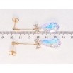 Серьги Xuping цвет 18K с кристаллами Swarovski пусеты Подвески с кристаллами Shimmer фото №2 Серьги Xuping цвет 18K с кристаллами Swarovski пусеты Подвески с кристаллами Shimmer фото №2