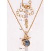 Кулон Xuping 18K с кр-ми Swarovski на цепочке Мышонок с кристаллом Montana длина 40-45см х 1мм фото №2 Кулон Xuping 18K с кр-ми Swarovski на цепочке Мышонок с кристаллом Montana длина 40-45см х 1мм фото №2