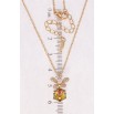 Кулон Xuping 18K с кр-ми Swarovski на цепочке Кристальный куб Vitrail Medium с цветком длина 40-46см х 1мм фото №2 Кулон Xuping 18K с кр-ми Swarovski на цепочке Кристальный куб Vitrail Medium с цветком длина 40-46см х 1мм фото №2