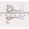 Сережки Xuping колір Родій з кристалами Swarovski пусети Сердечка з кристалом Shimmer фото №2 Сережки Xuping колір Родій з кристалами Swarovski пусети Сердечка з кристалом Shimmer фото №2