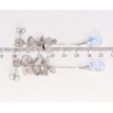 Сережки Xuping колір Родій з кристалами Swarovski пусети Підвіски з кристалом Shimmer фото №2 Сережки Xuping колір Родій з кристалами Swarovski пусети Підвіски з кристалом Shimmer фото №2