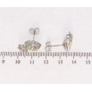 Сережки Xuping колір Родій з кристалами Swarovski пусети Кристальні серця Sunshine Delite з короною фото №2 Сережки Xuping колір Родій з кристалами Swarovski пусети Кристальні серця Sunshine Delite з короною фото №2