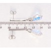 Серьги Xuping цвет Родий с кристаллами Swarovski пусеты Подвески с кристаллами Shimmer фото №2 Серьги Xuping цвет Родий с кристаллами Swarovski пусеты Подвески с кристаллами Shimmer фото №2