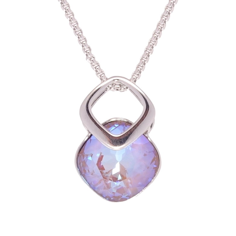 Кулон Xuping колір Родій з кр-ми Swarovski на ланцюжку Кристал Cappuccino Delite довжина 40-45см х 1мм фото №19 Кулон Xuping колір Родій з кр-ми Swarovski на ланцюжку Кристал Cappuccino Delite довжина 40-45см х 1мм фото №19