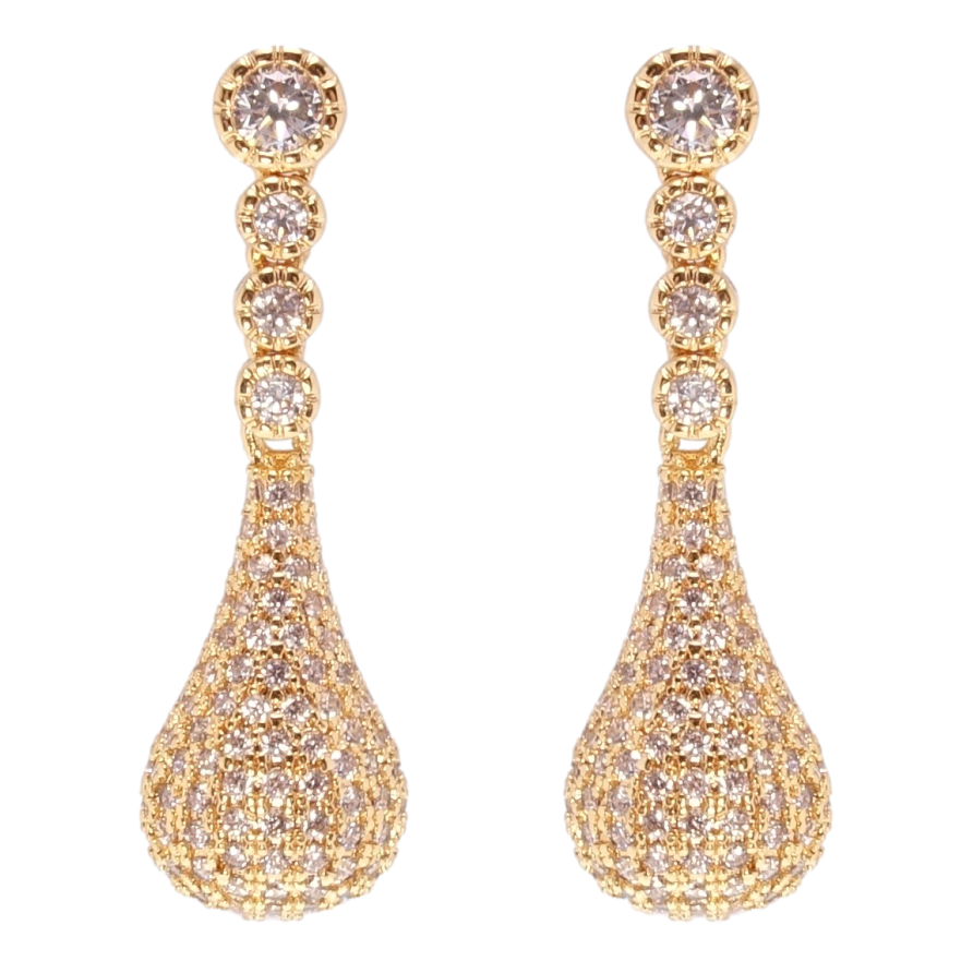 Сережки Xuping M&L Колір 18K пусети Підвіски інкрустація цирконієм фото №1 Сережки Xuping M&L Колір 18K пусети Підвіски інкрустація цирконієм фото №1